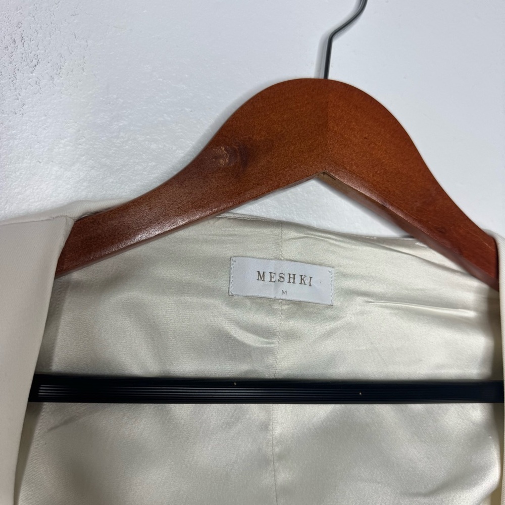 Meshki Ivory‎ Lysandre Crepe Mini Dress - Picture 4 of 7